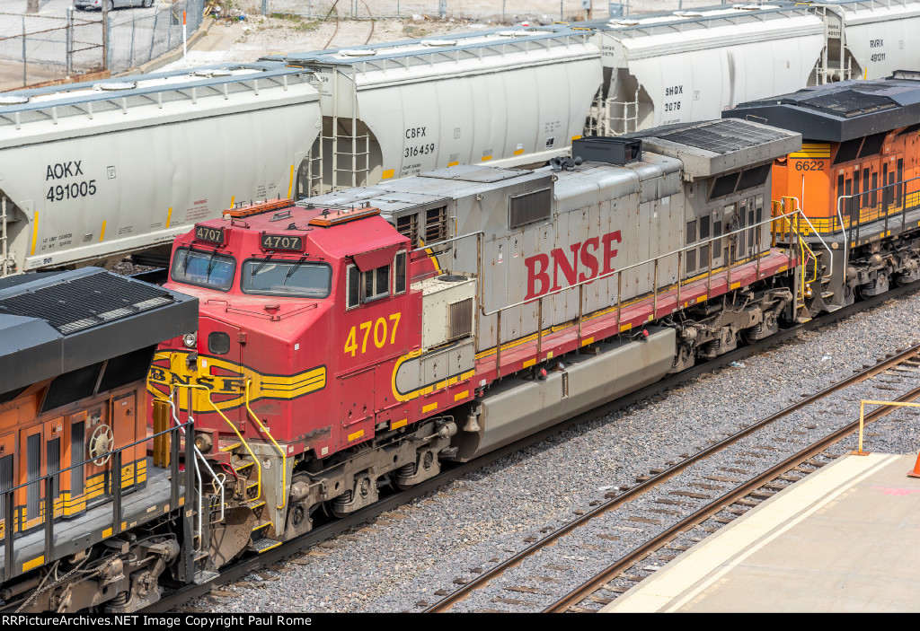 BNSF 4707, GE Dash 9 44CW